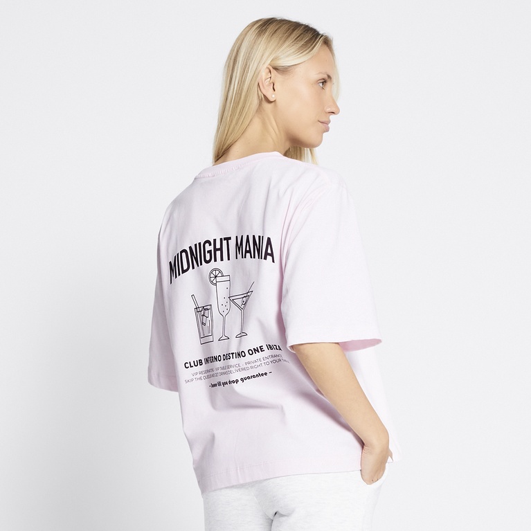 Printed boxy tee "Mimmi" Print 3
